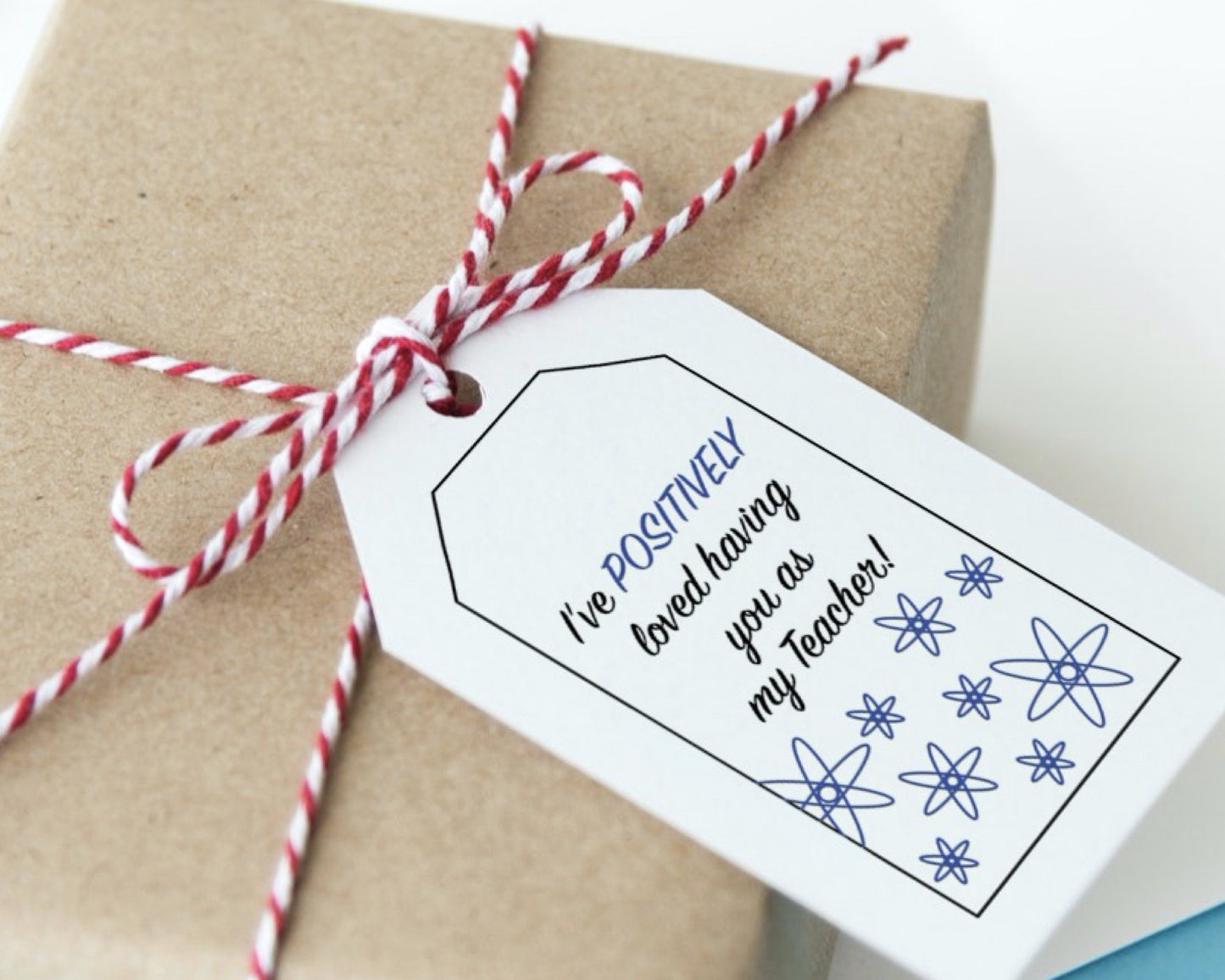 printable gift tag for STEM STEAM teacher