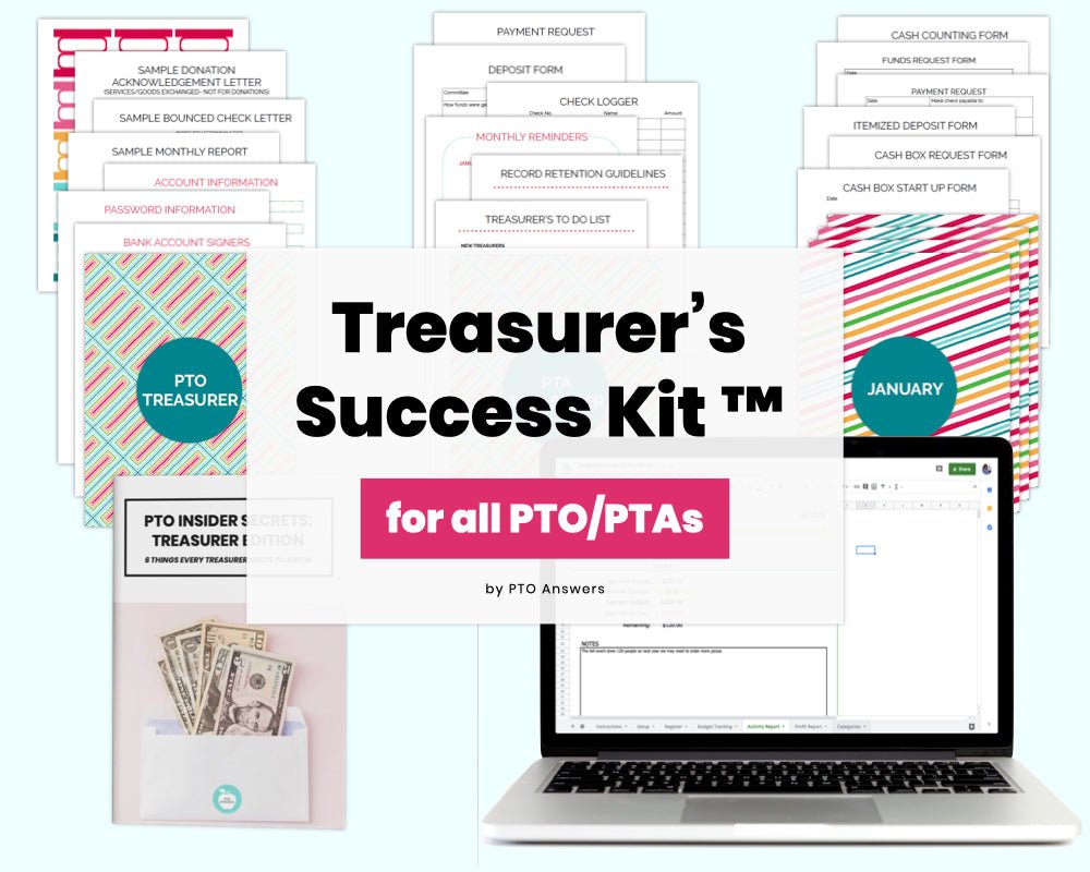 Treasurer's Planner Kit Printable Planner and Binder with 