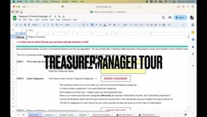 Treasurer's Finance Manager for PTO and PTA