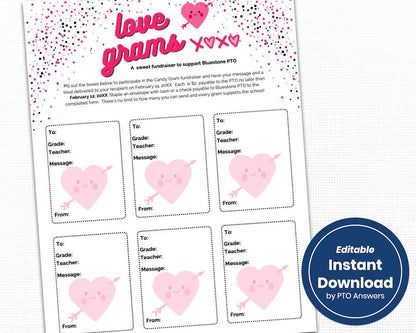 pink and black cupid hearts and confetti on white background