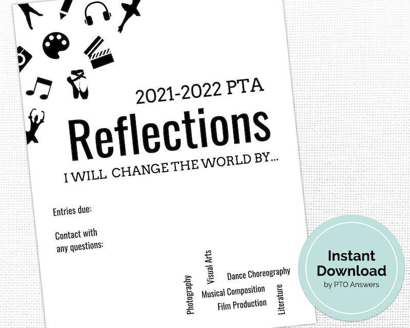 printable pta reflections art contest posters  Edit alt text