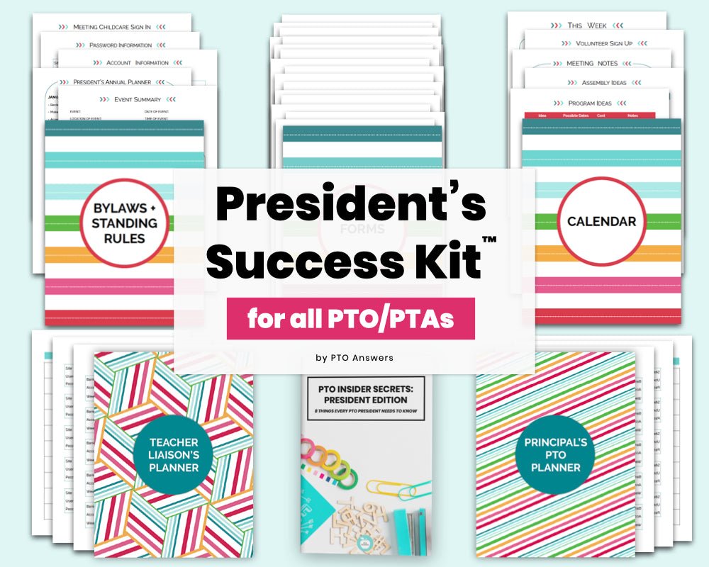 President's Success Kit for PTO PTA Leaders